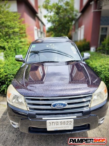 Ford Everest ฝาหน้าเคฟล่า หินอ่อน Forge (  เกรด PET )