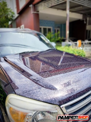 Ford Everest ฝาหน้าเคฟล่า หินอ่อน Forge (  เกรด PET )