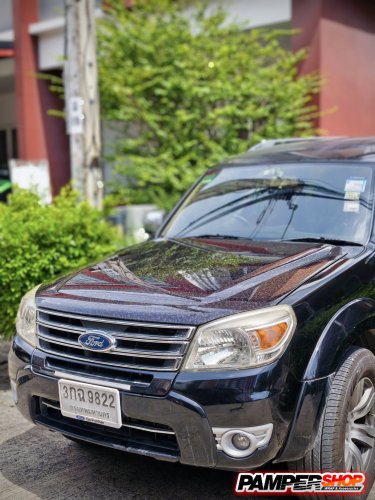 Ford Everest ฝาหน้าเคฟล่า หินอ่อน Forge (  เกรด PET )