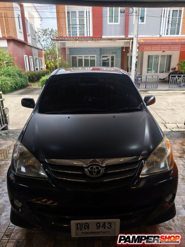 Toyota innova หุ้มสติ๊กเกอร์เคฟล่า 4D ฝากระโปรงหน้า แบบด้าน