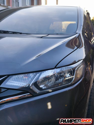 ขัดไฟหน้า+หุ้มฟิล์ม ( เกรด TPH ) สีขาวใส Transparent Light