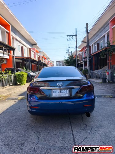 Camry wrap เปลี่ยนสี Stone Blue BMW