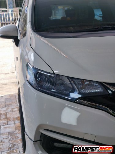 ขัดไฟหน้า+หุ้มฟิล์ม ( เกรด PVC ) สีฟ้าไฮบริด