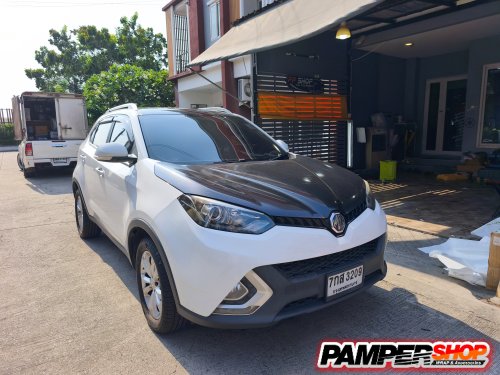 MG ZS Wrap สีขาวเงา ประตู 4 บาน เกรด PET